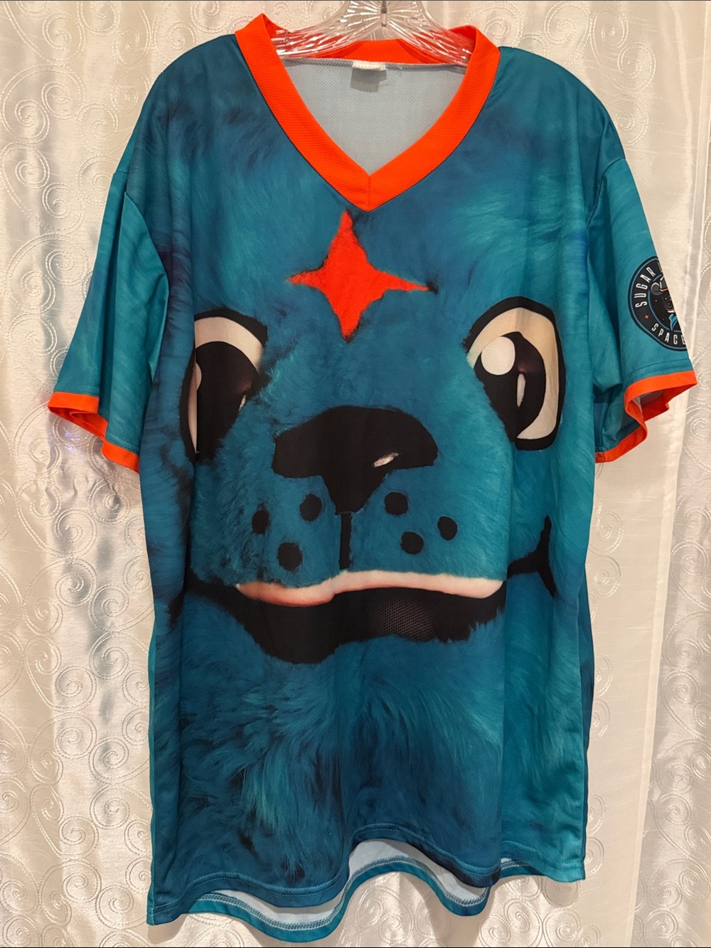 Sugarland Space Cowboys MLB SGA Character Pullover Jersey Adult Size XL 🔥 G7